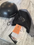 Harley Davidson Helmet 98027-01V Basic Rider Ii Flat Blk, Size Large, Bag Pre-owned. Price: $56.99.