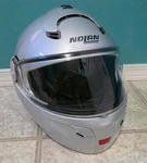 Nolan N102 Grey / Silver Motorcycle Helmet Size Extra Large Dot Pre-owned. Price: $50.00.