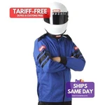 Racequip 111023RQP, One Blue Fire Retardant Fabric Jacket Sin Fits Gle Laye New. Price: $134.54.