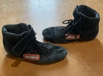 Racequip Racing Suede Shoes Boots Size Black Lace Up #1192 Pre-owned. Price: $51.00.
