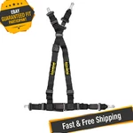 Schroth Racing Sr 16100 4-POINT Rallye Asm Harness Set With Black Letters New. Price: $327.29.