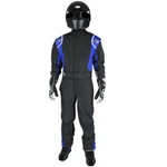 K1 Racegear 20-PRY-NB-7XS Precision Ii Youth Racing Suit Black/blue 7X-SMALL New. Price: $399.00.