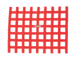 Racequip 721015RQP Window Net Webbing - 18 X 24 Rectangle Red New. Price: $21.85.