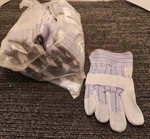 12 Pairs Pip 85-7500/L Split Leather Palm Industri Gloves Fabric Back Large New. Price: $26.04.