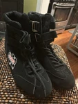 Force Racing Gear Black Suede Midtop Shoe Sfi Size 10 New. Price: $80.00.