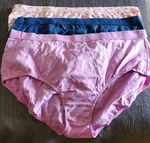 Hanes Cool Dri Cotton Womens Sz XL/8 Hipster No Pinch Panties Tagless 3CT New. Price: $6.00.