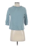 Momo Women Green 3/4 Sleeve Blouse 14 Pre-owned. Price: $20.74.