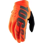 100% Brisker Gloves Fluo Orange/black Medium 10003-00011 New. Price: $39.95.
