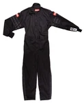 Racequip 1959996RQP One Piece Fire Racing Suit Black/black Stripes Kids Xl New. Price: $130.89.