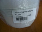 Simpson Helmet, Voyager, Safety Shield, Clear, 88200A, New In Package. Price: $48.00.