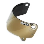 Simpson Motorcycle 89206MA Outlaw Bandit Gold Helmet Shield Xs Small New. Price: $42.95.