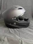 Street Fighter Matte Black LS2 Helmets Used. Price: $80.00.