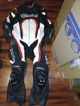 Alpinestars Motegi Gp Force Leather 1PC Motorcycle Race Suit 40 Usa Blk/wht/red Pre-owned. Price: $695.00.