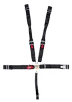 Crow Safety Gear 11014DB 5-POINT Harness Small Latch Black Hans Wrap-around New. Price: $183.52.