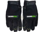 Rhino Usa Woven Black Mechanic Gloves W/kevlar Padded Palm & Adjustable Wrist New. Price: $49.86.