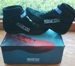 Sparco Race 2 Sfi 3.3/5 Racing Shoes Men's Size 10 (eu 43) Black Suede Used. Price: $89.99.
