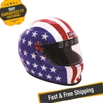 Racequip 276126 Gloss Red/whiteblue X-large Size PRO20 Helmet New. Price: $399.95.