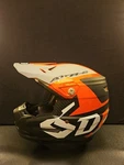 6D Helmets ATR-2 Delta Helmet, Orange / Gray Black, With Carrying Case New. Price: $629.95.