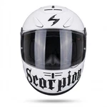 Scorpion EXO-700 Sting Helmet White Black Full Face Snell Dot Size Large 59-60 Used. Price: $124.99.