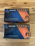 2PK Hand Armor Orange Nitrile Geotex Grip Gloves New. Price: $28.00.