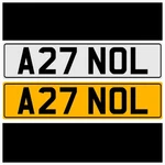 A27 Nolan Nole Noahs Noel Nl Private Registration Car Number Plate New. Price: $531.71.