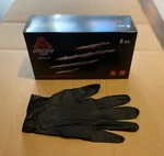 Black Nitrile Gloves, All Sizes, 6 Mil, Grizzly Grip Bold New. Price: $6.14.