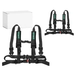 2PCS 4-POINT Utv Harness Seat Belt With Padding Heavy-duty Buckle Black Straps New. Price: $74.80.