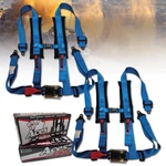 Pair Of Polaris Rzr Blue 4 Point Harness- 2" Padding Canam X3 Yxz New. Price: $109.99.