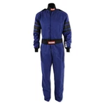 Racequip 120027RQP Series 1-PC Driving Suit Sfi 3.2A/5 Blue/black 2XL New. Price: $219.95.