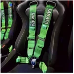 2X Takata 4 Point Snap-on 3" With Camlock Racing Seat Belt Harness Green New. Price: $235.60.