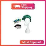 Hhongjm Helmet Motorcycle Mohawk Synthetic Wigs For Bicycle/almost New. Price: $20.56.