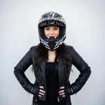 Icon Airflite Pleasuredome Redux Full Face Motorcycle Helmet Dot Certified Vg Pre-owned. Price: $98.00.