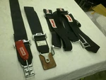 Simpson Racing Seat Belts Black Used. Price: $49.99.