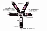 Rjs Racing Sfi 16.1 Latch & Link Pt Floor Mount Harness Black 50502-19-23 New. Price: $137.49.