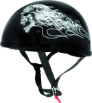 Skid Lid 646931 Biker Skull Original Helmet Low-profile Fits Fit, 2XL New. Price: $113.69.