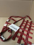 Triangler Window Net 25" X 20" Nylon Dirt Sprint Car Midget Racing Roll Cage Used. Price: $42.00.