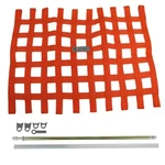 Assault Racing Orange Ribbon Window Net & Spring Loaded Mounting Kit New. Price: $39.99.