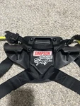Simpson Hybrid Sport Head And Neck Restraint, Large Rings Used. Price: $465.00.