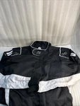 K1 Racegear, Challenger Cotton Fire Suit Black/white Large/x-large Sfi 3.2A/1 New. Price: $135.00.