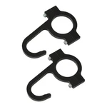 Helmet And Steering Wheel Hooks, Black - 2 Pack New. Price: $26.99.