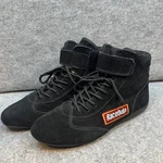Racequip Black Suede High Top Racing Driving Shoes Mens Motorsport Size 13 Pre-owned. Price: $99.00.
