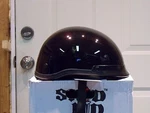Nos Skid Lid 646803 Traditional Black Helmet Size Large New. Price: $44.95.
