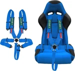 Bestzheyu 5-POINT Racing Safety Harness Set Sfi With Ultra Comfort Heavy Blue New. Price: $89.56.