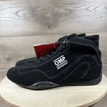 Omp Black Suede Racing Shoes Motorsport Driving Boots Mens Size 12 New. Price: $149.99.
