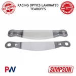 Simpson Optics Laminated Tearoffs For Jr. Speedway Shark Helmets 2MM 2X10-PACKS New. Price: $55.07.