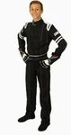 Simpson Racing LY22271 Legend Ii SFI-1 Suit Youth Medium Black/black New. Price: $199.95.