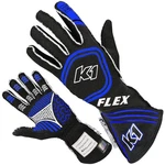 K1 23-FLX-NB-S Sfi 3.3/5 Flex Auto Karting/racing Nomex Gloves Black/blue Small New. Price: $115.99.