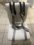 Aces Racing 4-POINT Harness With 2 Inch Padding Ez Buckle Technology Silver Used. Price: $50.00.