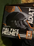 Fuel Helmet SH-FF0015 Unisex-adult Size (m) Black Vents Dot Full Face Motorcycle New. Price: $120.00.