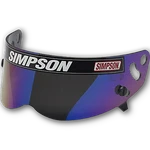 Simpson Racing Helmet Replacement Shield Iridium - Voyager, Model 410 88203 New. Price: $36.34.